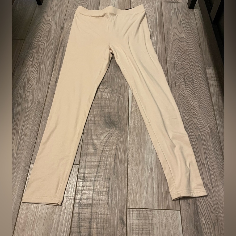 Jluxlabel Cream Soft Leggings - M